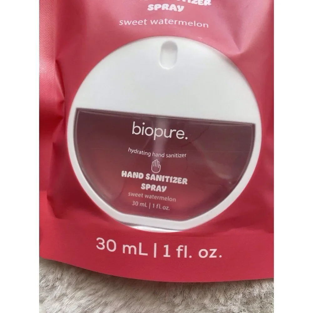 Biopure Scented Hydrating‎ Hand Sanitizer Spray 1 Fl Oz Sweet Watermelon NEW